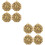 8 Trigram Hangers Messing Sleutel En 7