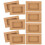 10 Pezzi Scatole Per Immaginette In Carta Kraft Con Finestra 11