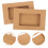 10 Pezzi Scatole Per Immaginette In Carta Kraft Con Finestra 4