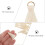 50 Pezzi Portachiavi Con Borchie Fai Da Te Per Progetti Diy 11
