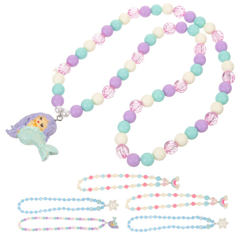 24 Peças Colar De Desenho Com Pingente De Resina 2