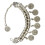 Pulseira E Tornozeleira Prata Com Design Retro 2