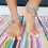 Pulseira E Tornozeleira Prata Com Design Retro 10