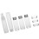 1Set Leakproof Transparent Refillable Spray Bottle Set for Perfume Use 9