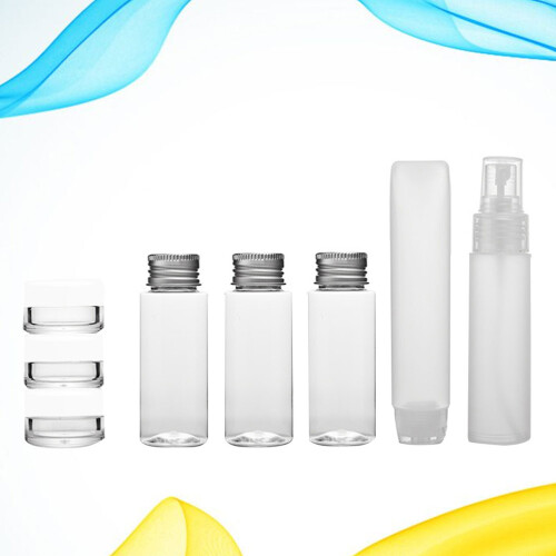 1Set Leakproof Transparent Refillable Spray Bottle Set for Perfume Use 1