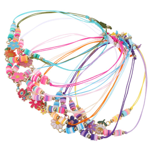 60 Peças Pulseira De Polímero: Kit Com Desenhos 2