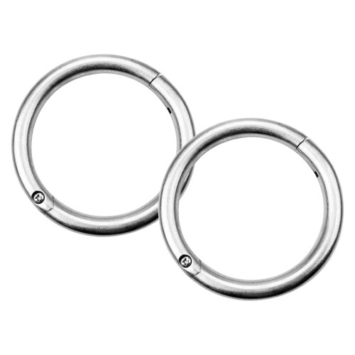 2Pcs Para Gado Aço Inoxidável 3,9 Polegadas