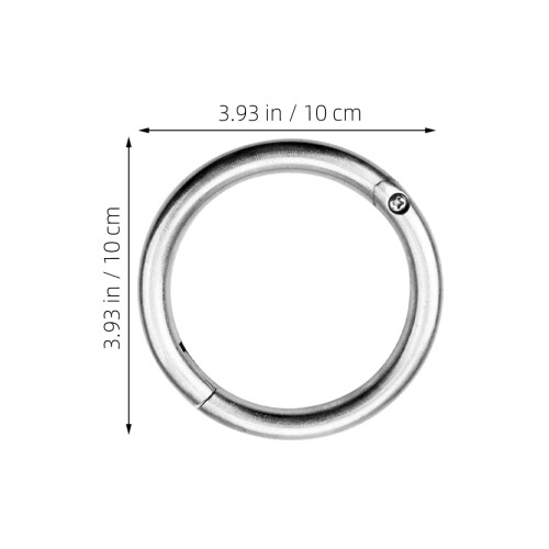 2Pcs Para Gado Aço Inoxidável 3,9 Polegadas 2