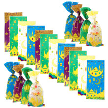100St Ramadan Feestzakken Opp Assorti Kleuren Eid Mubarak