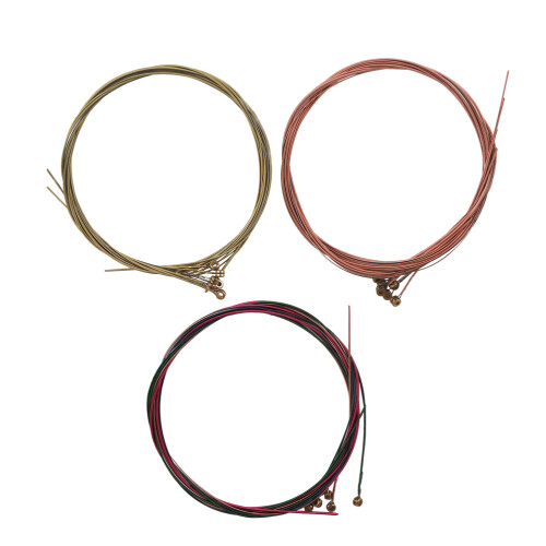 3Pcs Aço Latão Para Violão Acústico ( , , )