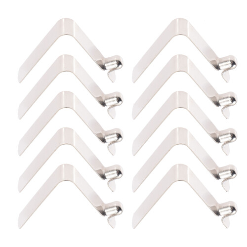 20Pcs Spänne V-Form För Båt Kayak Paddel Låsning Rör