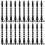 20Pcs Standard Skruvtråd Dartskäft Aluminium Legering Ringar 9