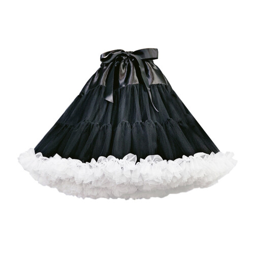 1 Lolita Interior Camadas Tutu (Preto, ) 1