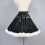 1 Lolita Interior Camadas Tutu (Preto, ) 6