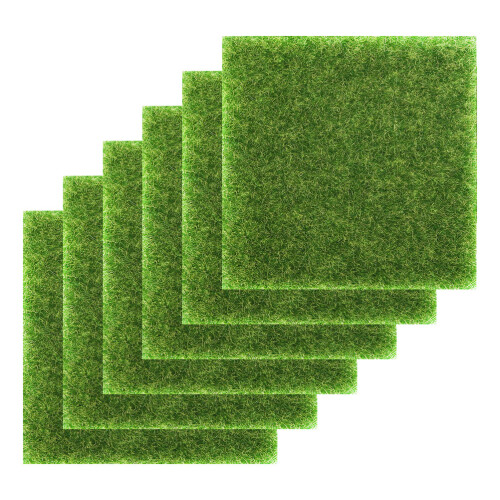 12 Unidades Artificial Para Mini Paisagismo Verde