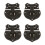 4 Pcs Lacquer Panel Lock Buckle Vintage Hook Furniture Accessory 1
