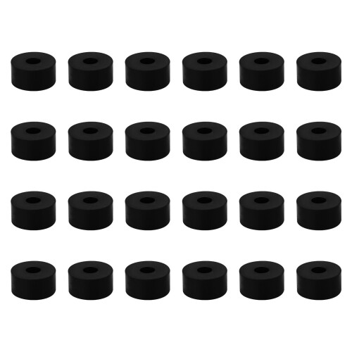 24Pcs Blomkoppsföt Gummimattor Absorberande Dämpande
