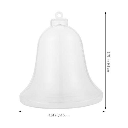 10Stk Durchsichtige Plastikbox Xmas Candy Halter Und 2