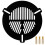 Telescope Accessory Mask Fishbone Plate Black 1 Set 1