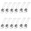 100 Pcs Bar Ljus Fästbrackets För 10 Mm LED Ströpljus 4