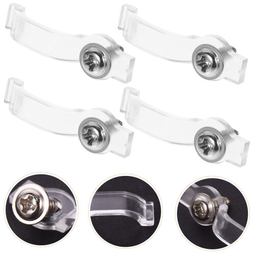 100 Pcs Bar Ljus Fästbrackets För 10 Mm LED Ströpljus 2