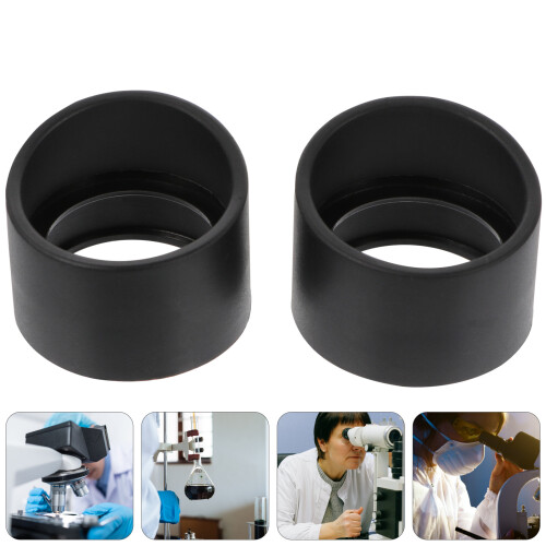2 Stycken Gummiskydd 33 Mm För Mikroskopögon 2