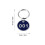 1 Pack/10 Genummerde Sleutelhangers Met Ring 1 T/m 10 3