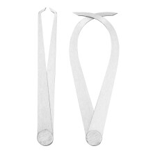 2Pcs 250Mm Mätkaliber För Avståndsmätning Silver