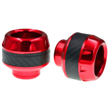 1 Par Aluminiumlegerings Framgaffelcup Med Krockslidor Hjulskydd