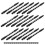 20Pcs Standard Skruvtråd Pilar Aluminiumlegering Ringar 6