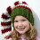 Eltern-Kind-Strickmütze, lässig, Weihnachten, gestreift,-Kind 7