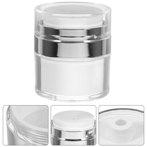 Refillbar Krämbox Med Målfunktionell Provflaska, Tom Kosmetikunderlåda 2
