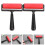 2 Stycken Plast Tryckkonst Diamantritningsrulle 8