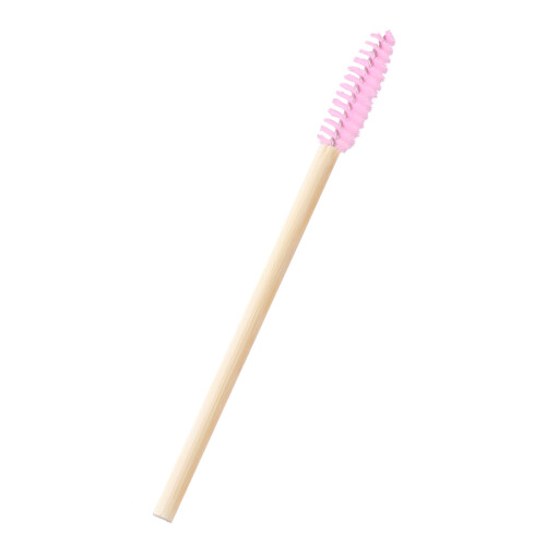 20Pcs Engångsbrynborstar Med Bambuhanterad, Mångsidiga Makeupborstar