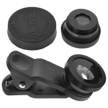 Universal 3-I-1 Supervidvinklig, Makro Fisheye