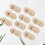 10St 18 Mm Hållock Metallknappar Snöflingformade Tryckknappar Diy 10