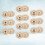 10St 18 Mm Hållock Metallknappar Snöflingformade Tryckknappar Diy 9
