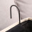 1 St Canvas Förvaringsväskor Hängande För Säng Läger Svart 8