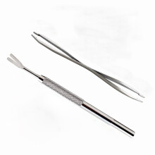 2St Tickavlägsnare Set I Rostfritt För Och