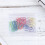 10Pcs Pappersklämmor Färgglada Kontorsmaterial 5