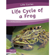 Life Cycle of a Frog by Meg Gaertner Hardcover Book