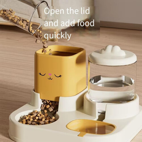 Automatic Feeder For Cats & Dogs Integrated Pet Feeder, Multi-Meal Scheduling, Compact Design 1