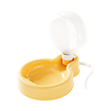 500ml Foldable Dogs Water Bottle Portable Pet Dispenser Travel Bowl For Dogs And Puppies Yellow Outdoor