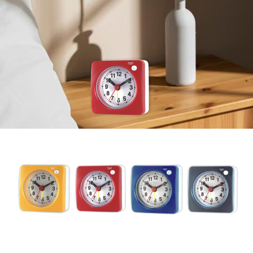 Quiet Operations Alarm Clock Battery Operated Clock Great-Gray 2
