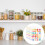 10 Sheet Colorful Irregular Dots Wall Decal Removable-Lavender 5