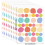 10 Sheet Colorful Irregular Dots Wall Decal Removable-Lavender 4