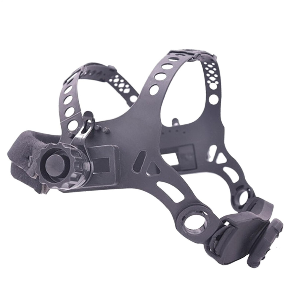 Welding Helmet Replacement Headgear, Adjustable Headband, Double-Brace Square-Hole Ring, Compatible Square-Hole Helmets 9067246459253