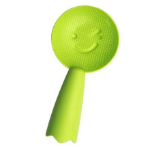 Plastic Rice Paddle Non-Stick Standing Spoon Scooper Spatula Heat-Resistant Rice Cooker Spoon Smile Face For Sushi Rice