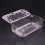 2Sets Transparante Horlogebox Met Foam Bescherming Wit 10