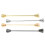 4St Men Suit Lapel Pins Koperen Corsage Decor Set 1